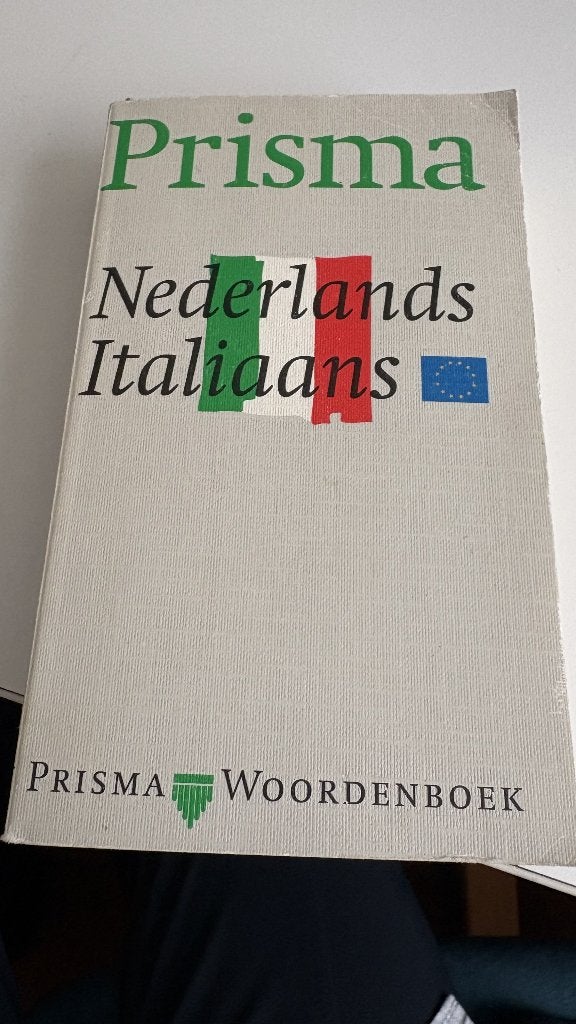 Nederlands Italiaans woordenboek Prisma, Boeken, Diverse auteurs, Zo goed als nieuw, Alpha, HBO