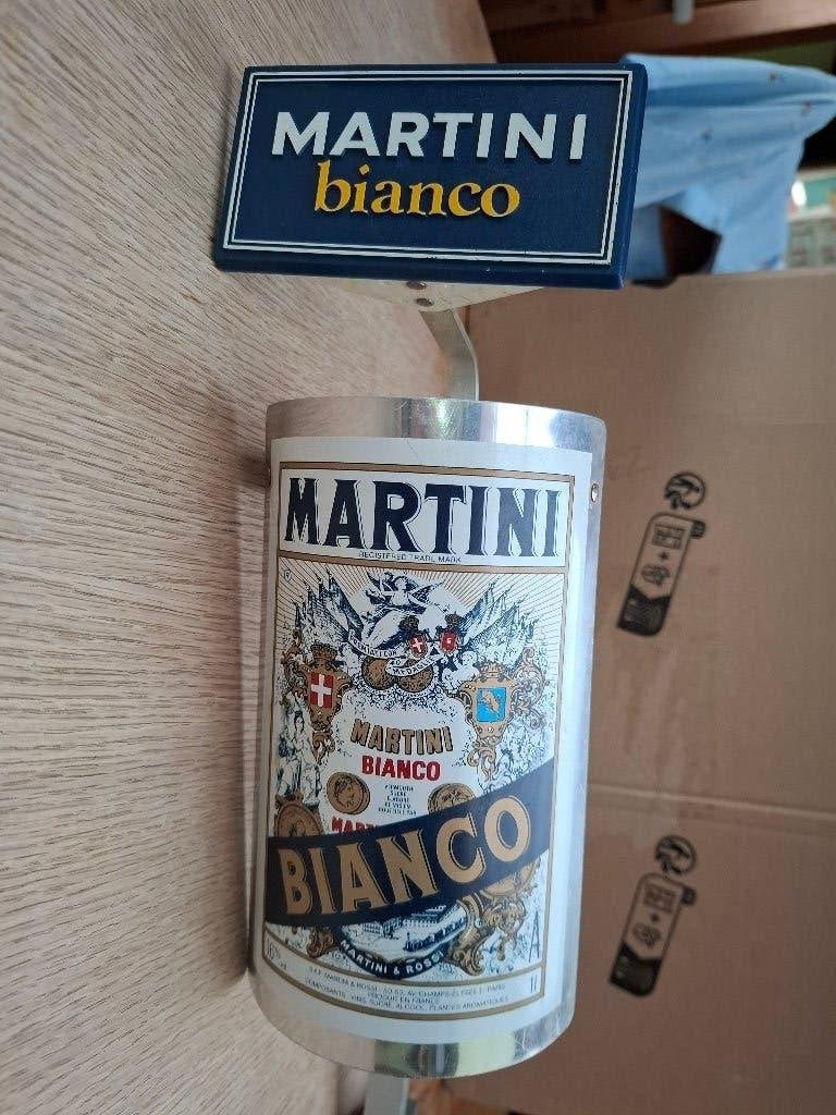 Martini bianco dispenser - flessenhouder nr 2, Ophalen of Verzenden, Nieuw, Gebruiksvoorwerp