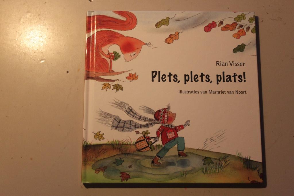 502o - boek - plets plets plats - rian visser, Ophalen of Verzenden, Gelezen, Fictie algemeen