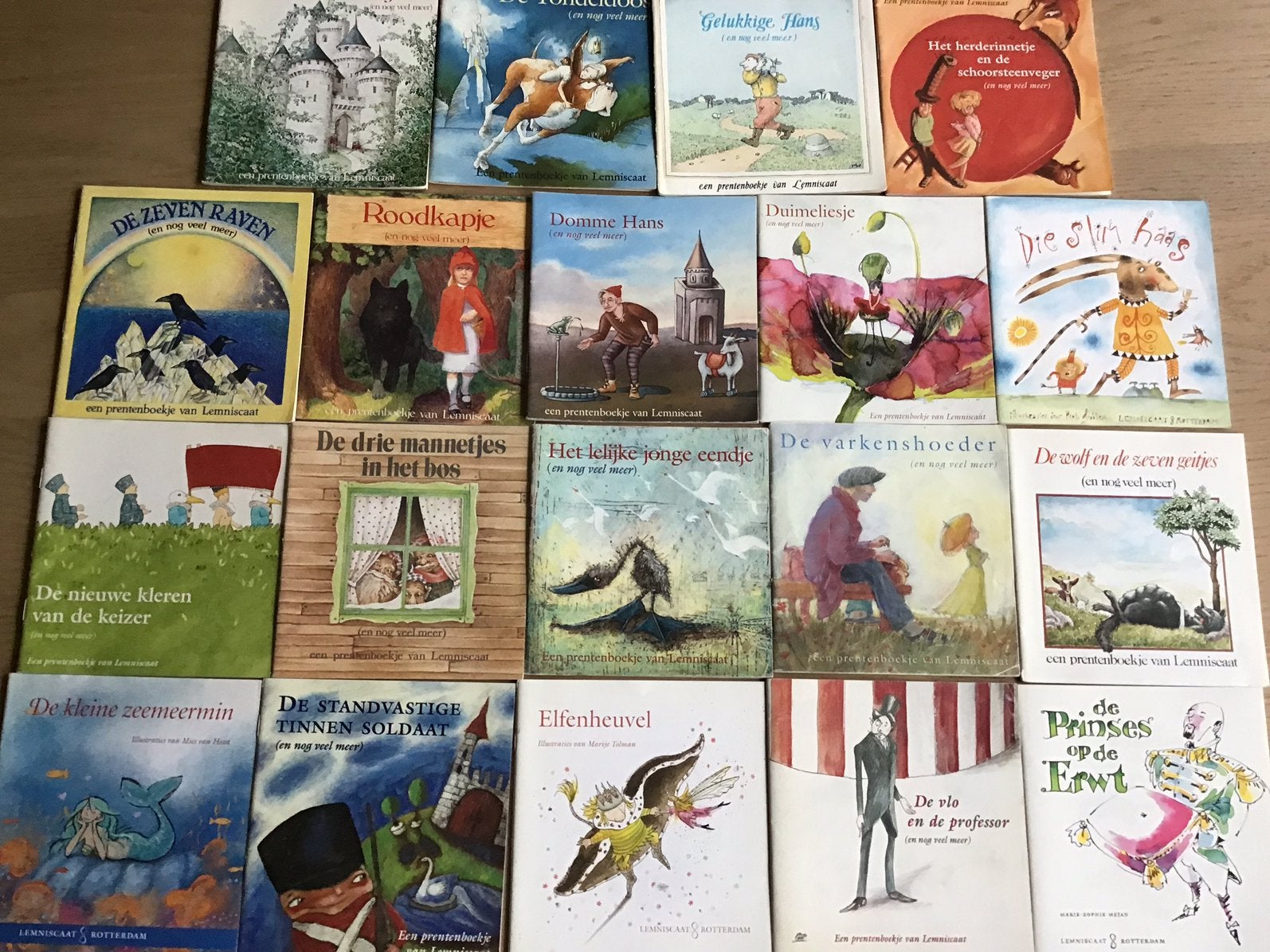 19 kleine prentenboekjes van Lemniscaat., Boeken, Verzenden, Gelezen, Prentenboek