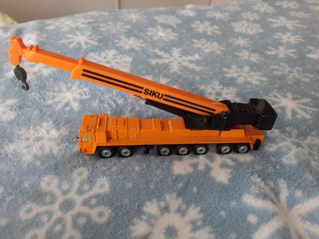 Siku 1623 mega lifter hijskraan, Hobby en Vrije tijd, Modelauto's | 1:50, Gebruikt, Hijskraan, Tractor of Landbouw, SIKU, Ophalen of Verzenden