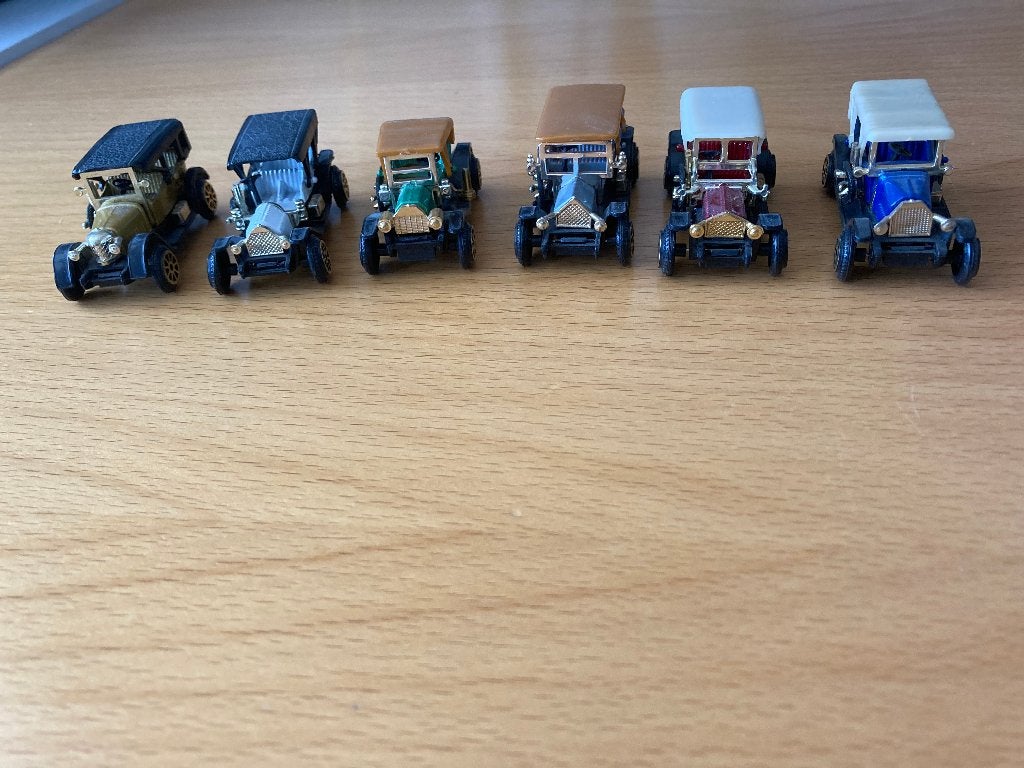 Readers Digest mini vintage Classic auto's - schaal 1.87, Ophalen of Verzenden, Zo goed als nieuw, Auto, Overige merken