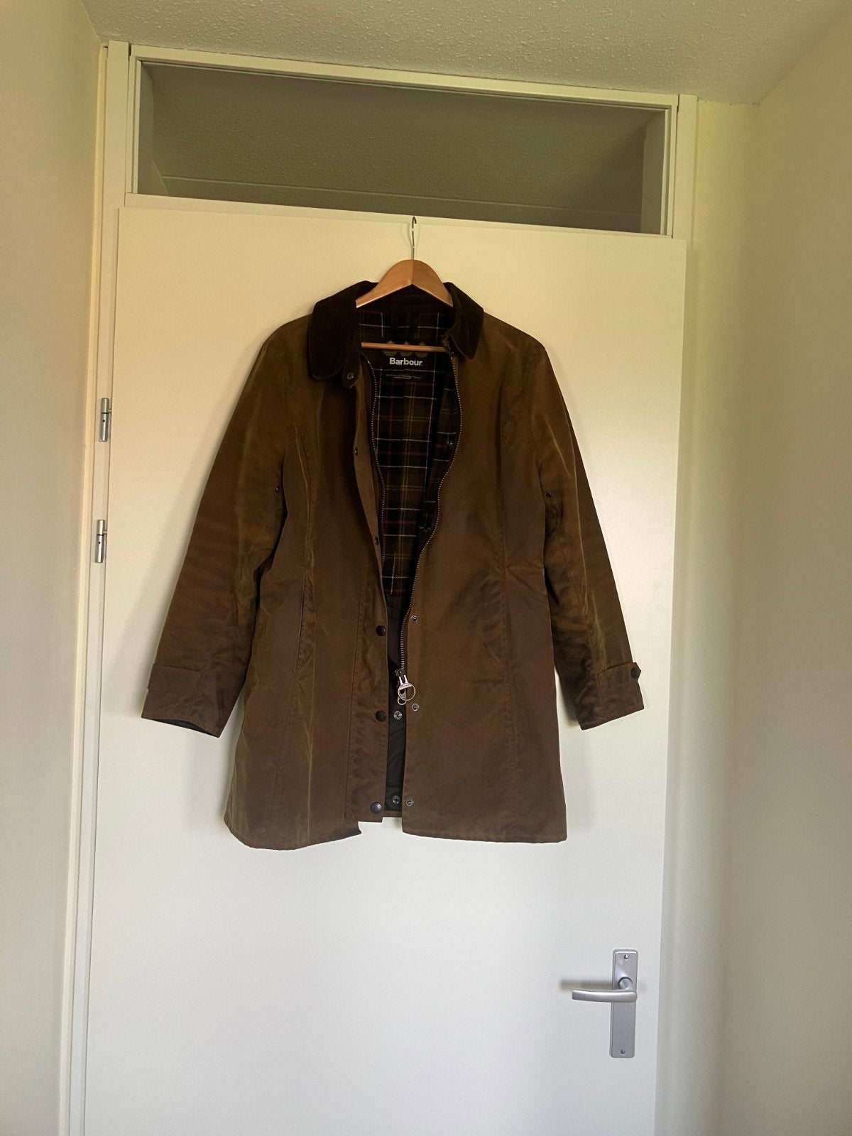 Barbour wax jas maat 42 NIEUW staat, Barbour, Ophalen of Verzenden, Zo goed als nieuw, Maat 42/44 (L)