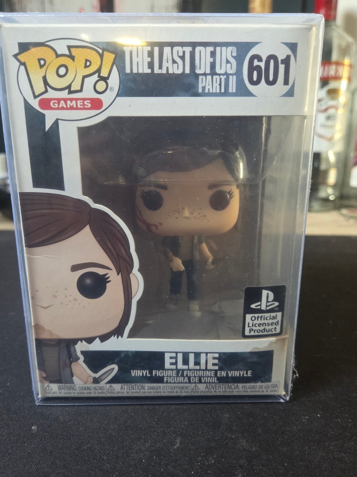 Ellie Funko Pop #601 The Last of Us Part II - Beschadigd, Ophalen of Verzenden, Gebruikt