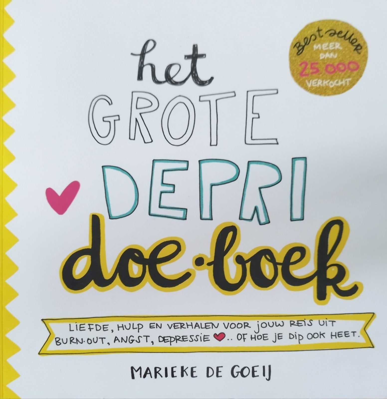 Het Grote Depri Doe-Boek - Marieke de Goeij, Ophalen of Verzenden, Nieuw, Marieke de Goeij