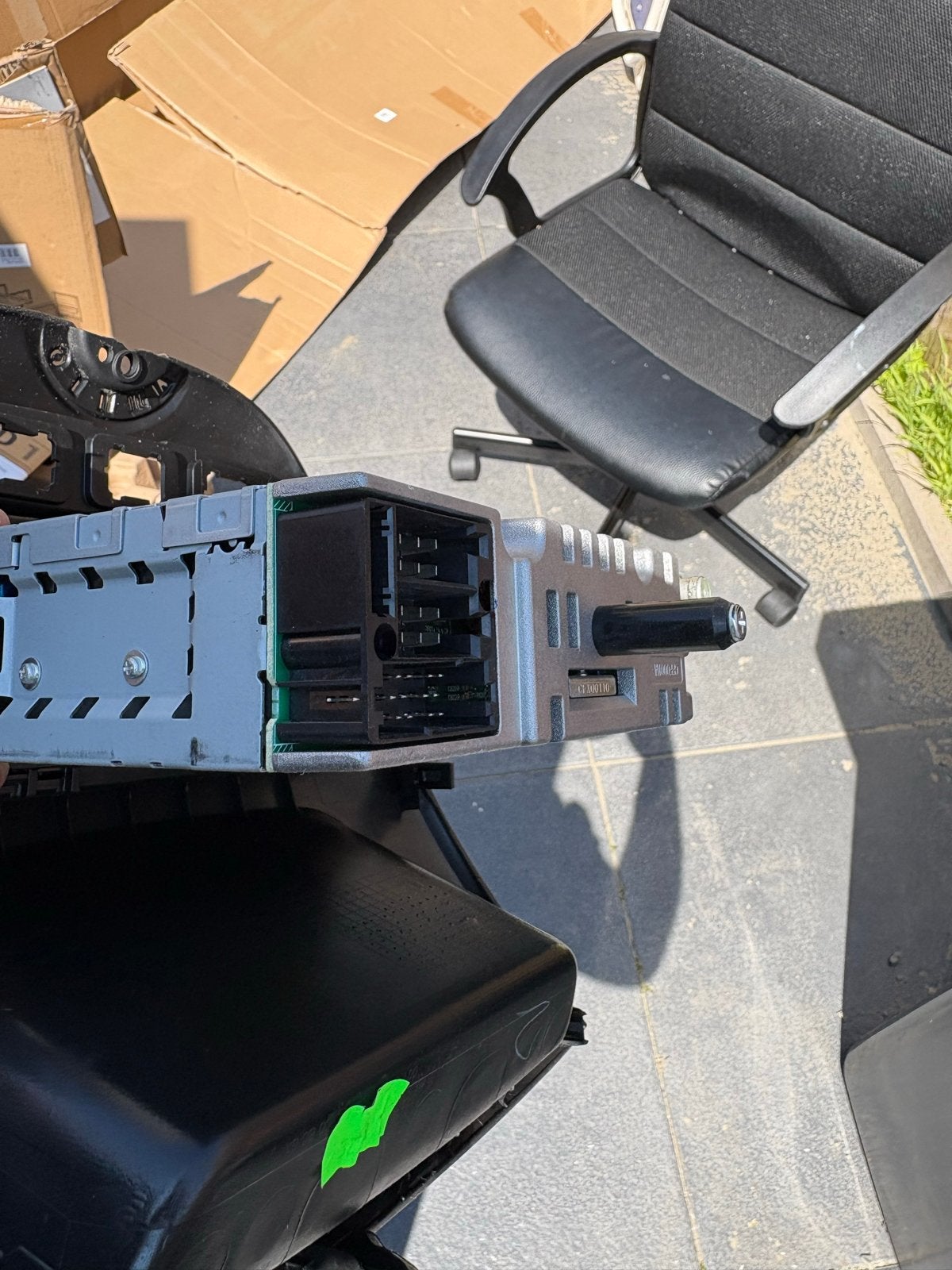 Peugeot 107 Radio CD/AUX Speler - Origineel Onderdeel, Auto diversen, Autoradio's, Ophalen, Gebruikt