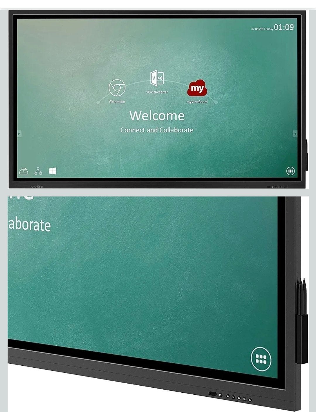 ViewSonic ViewBoard IFP6553 – 65 inch 4K Interactief Display, Ophalen, Audio