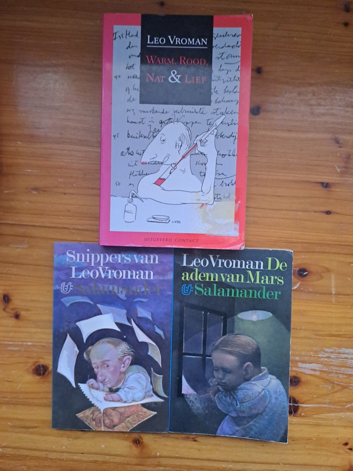 Leo Vroman Boeken:, Boeken, Ophalen of Verzenden, Gelezen, Leo Vroman, Nederland