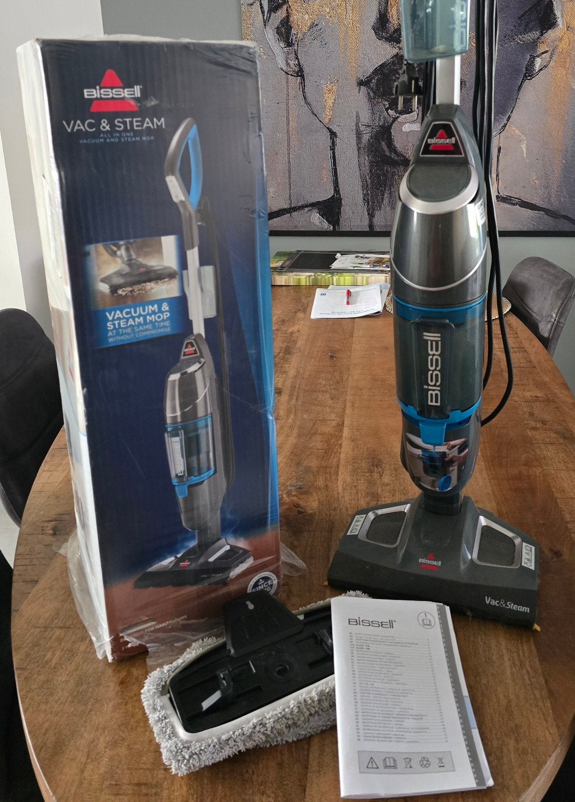 Bissell Vac & Steam - Zo goed als nieuw, Ophalen, Zo goed als nieuw