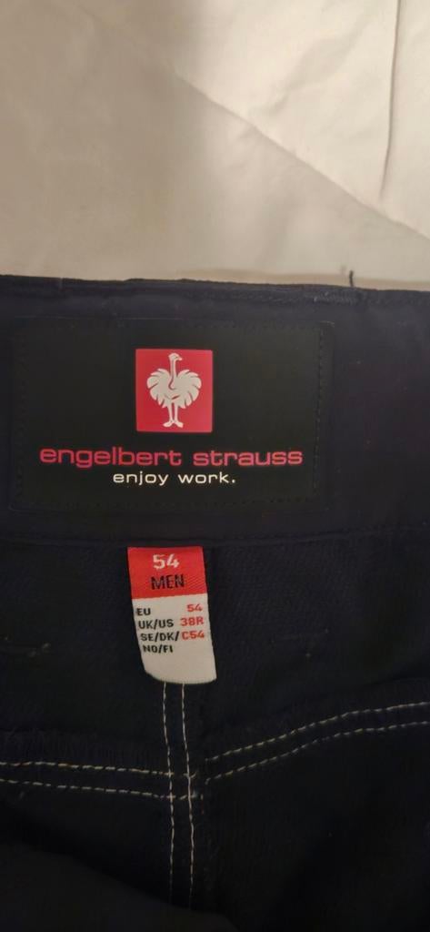 Engelbert Strauss Werkbroek Kort Zwart Maat 54, Engelbert Strauss, Zwart, Nieuw, Overige maten