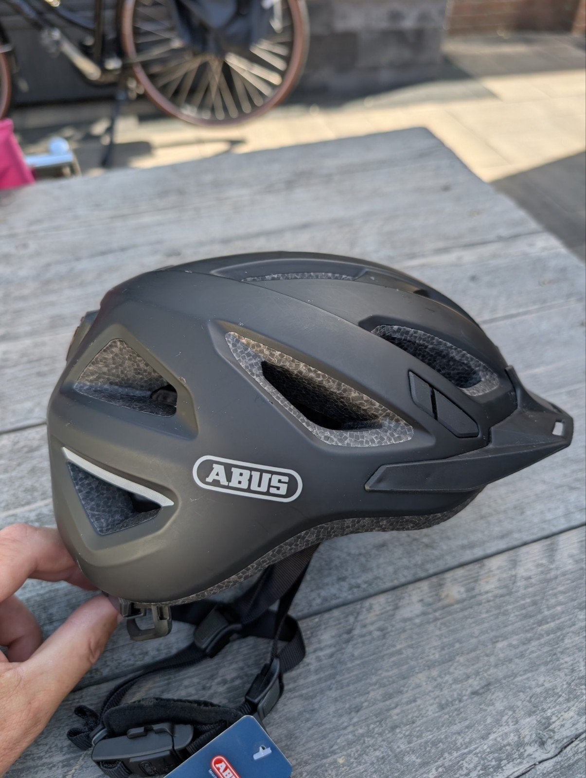 Abus Urban-I 3.0 fietshelm maat M - Nieuw met paar krasjes, Fietsen en Brommers, Fietsaccessoires | Fietshelmen, M, Nieuw, Ophalen of Verzenden