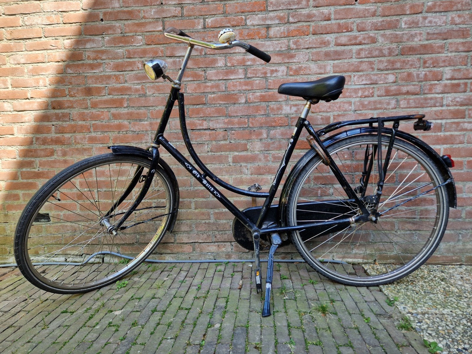 Batavus Old Dutch Omafiets - Zwart, Ophalen, Gebruikt, Terugtraprem, Batavus