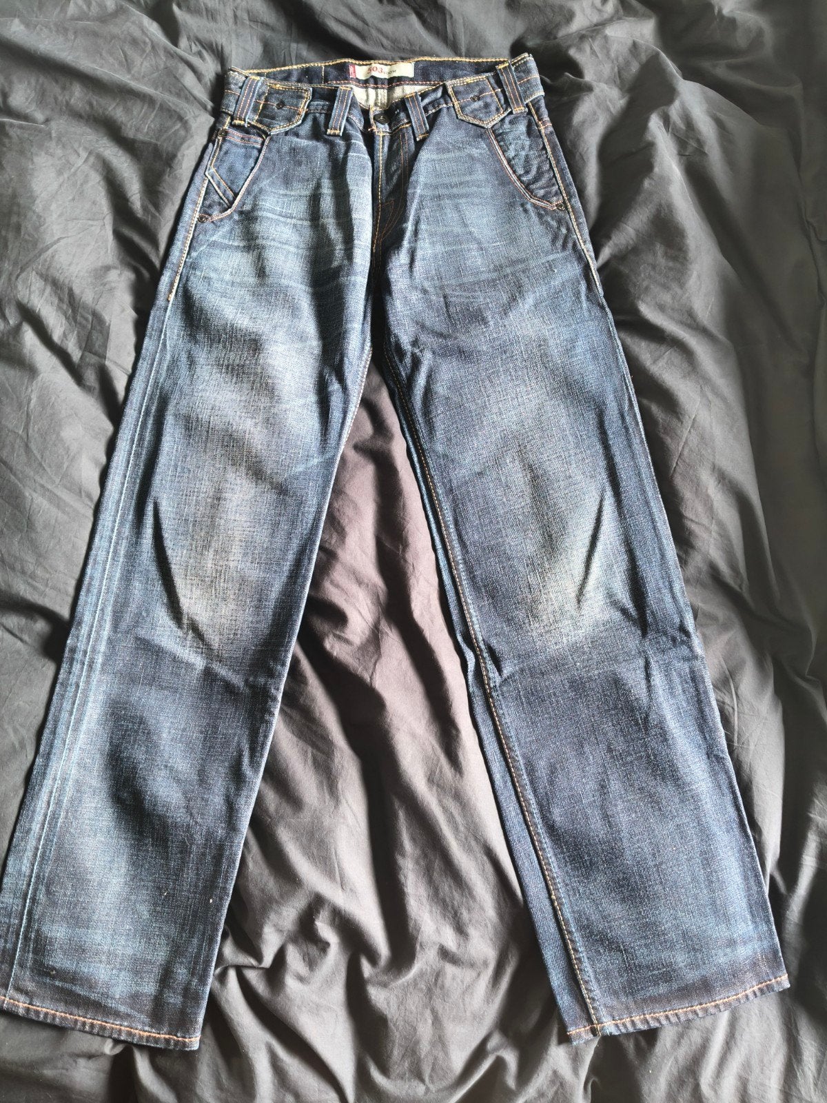 Levi 's 503 loose fit mt 31, Ophalen of Verzenden, Blauw, W32 (confectie 46) of kleiner
