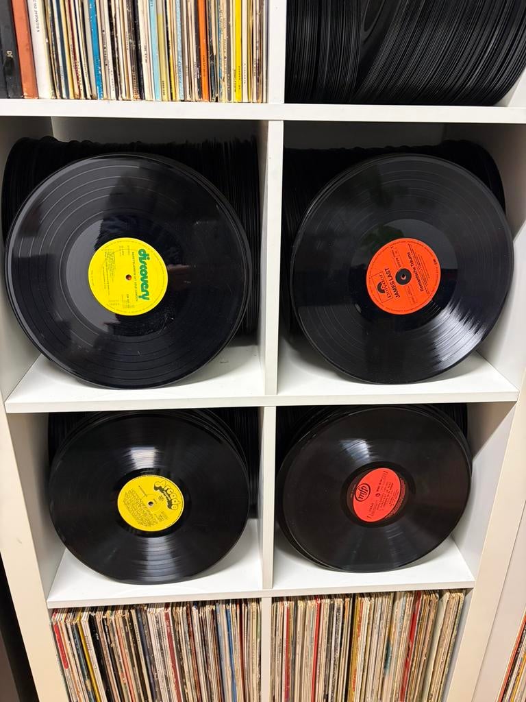 Mega partij: 500 Decoratie platen / Lp's (aankleding feest), Cd's en Dvd's, Vinyl | Overige Vinyl, Ophalen of Verzenden, Gebruikt