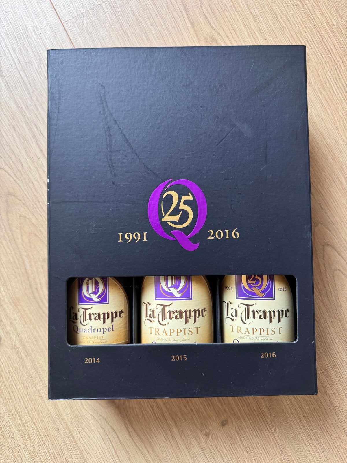 La trappe quadrupel 2014 tm 2016, Ophalen of Verzenden, Nieuw, Flesje(s), La Trappe