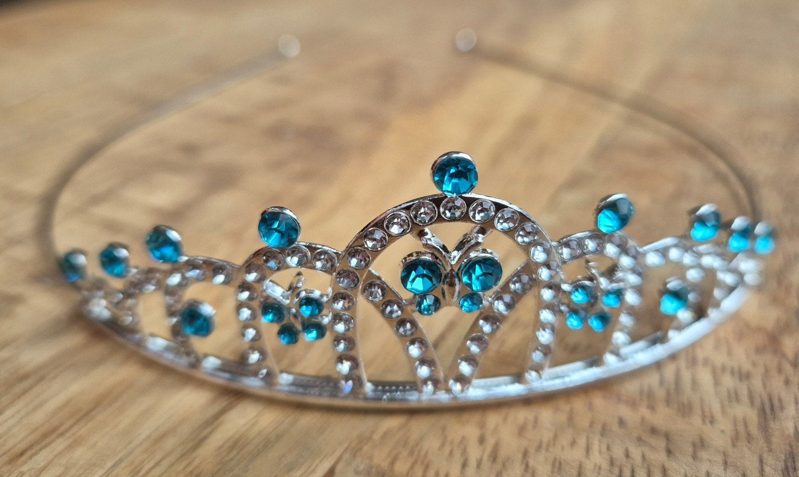 Nieuw Prinsessen Kroontje, Ophalen of Verzenden, Nieuw, Zilver, Overige materialen