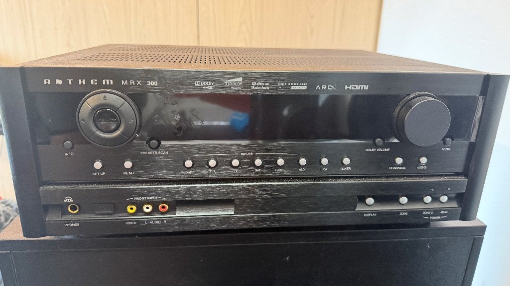 Anthem MRX 300 AV-receiver – Dolby TrueHD, DTS-HD en ARC, Gebruikt, 60 tot 120 watt, Ophalen, Overige merken