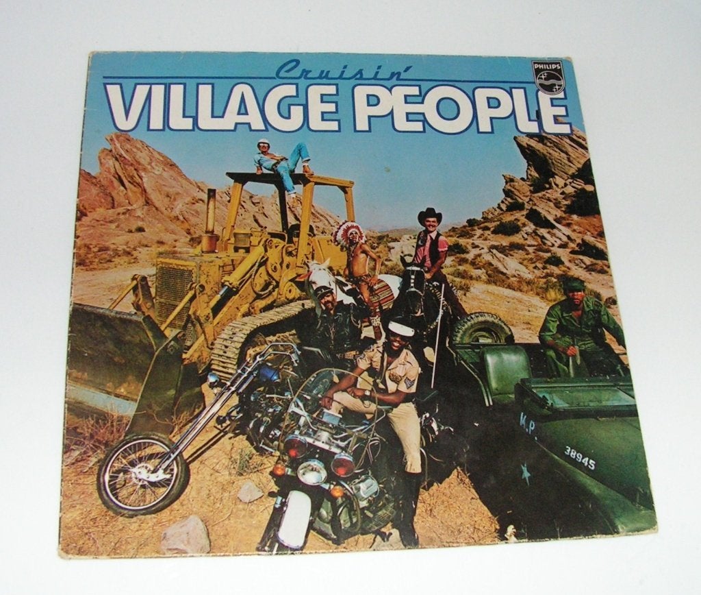 LP Village People Cruisin', Cd's en Dvd's, Vinyl | Pop, Gebruikt, Funk, LP, Inclusief binnenhoes, 12 inch, Ophalen of Verzenden