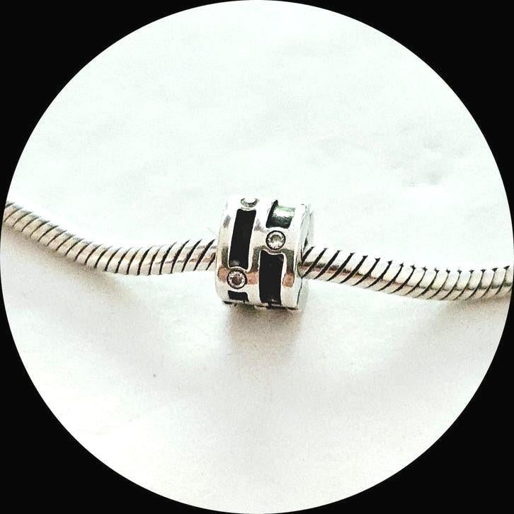 Pandora Clip 790291 / zirkonia, Pandora, Ophalen of Verzenden, Zo goed als nieuw, 1 bedel