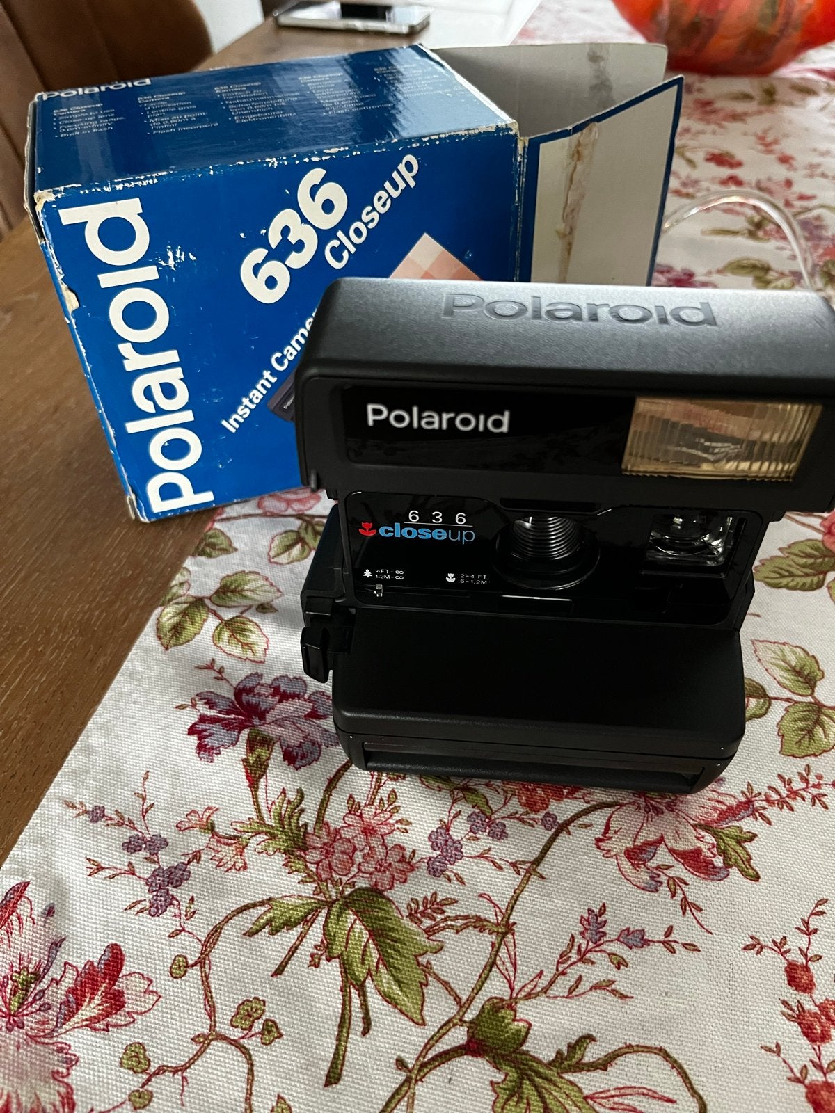 Polaroid 636 Closeup Instant Camera met doos, Ophalen of Verzenden, Gebruikt, Polaroid