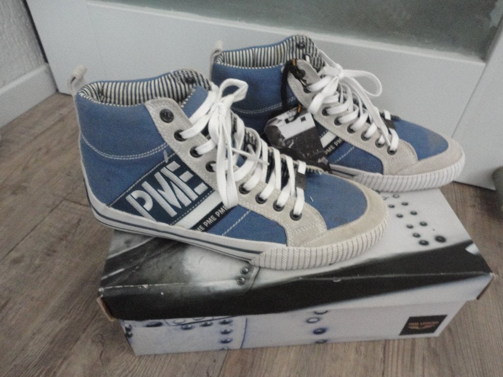 NIEUWE PME LEGENT HALF HOGE GYMPEN / SNEAKERS/ SCHOENEN /40, Kleding | Heren, Schoenen, PME LEGEND, Blauw, Nieuw, Ophalen of Verzenden