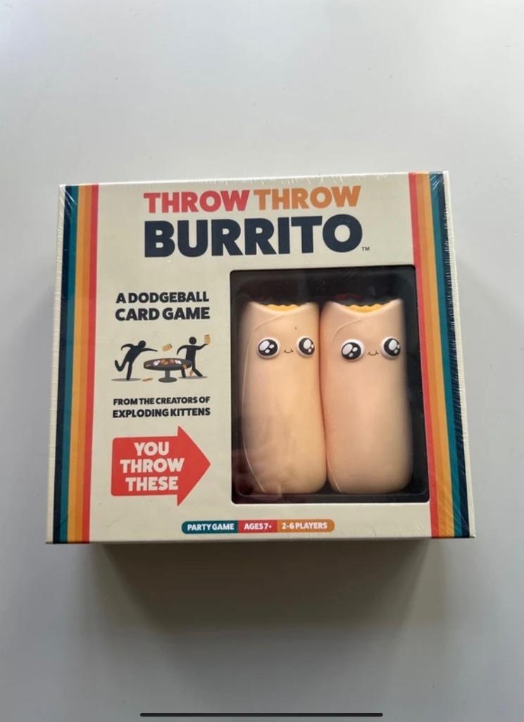 Throw Throw Burrito, Vijf spelers of meer, Verzenden, Nieuw, Exploding Kittens LLC