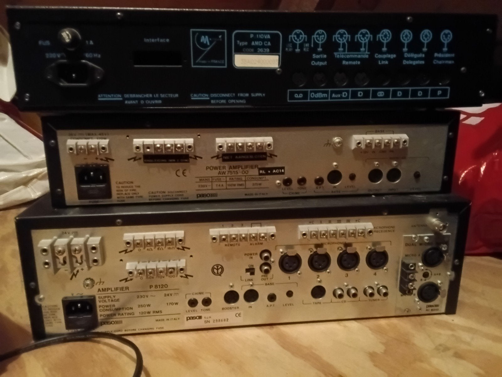 Krachtig 100 Watt Versterkersysteem - Complete set, Ophalen, Gebruikt, 60 tot 120 watt, Overige merken