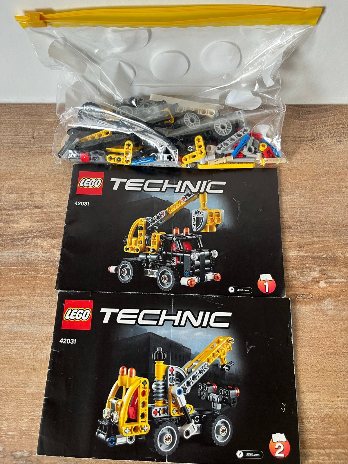 LEGO Technic Takelwagen set 42031, Gebruikt, Lego, Ophalen of Verzenden, Complete set