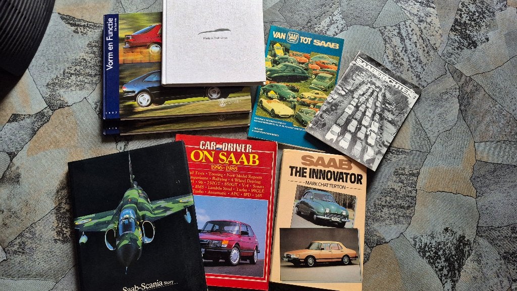SAAB autoboeken, Ophalen of Verzenden, Gelezen, Overige merken, O.a. Mark Chatterton