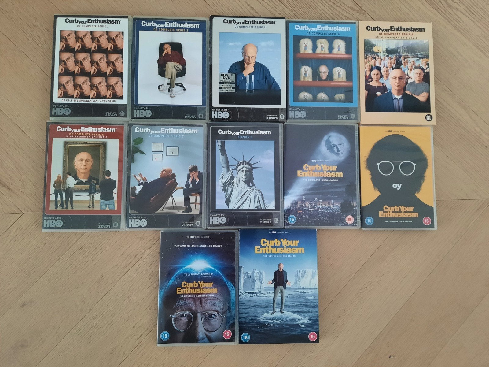 Curb your enthusiasm seizoen 1-12 DVDs, Cd's en Dvd's, Dvd's | Tv en Series, Vanaf 12 jaar, Ophalen of Verzenden, Zo goed als nieuw