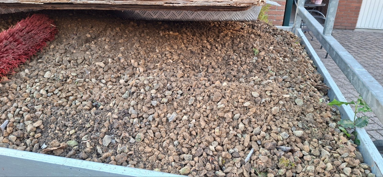 GRATIS GEEL TUINGRIND, Ophalen of Verzenden, Gebruikt, Composiet