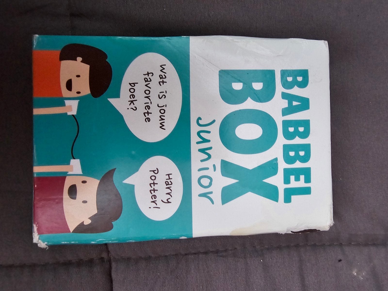 Babbel Box Junior kaartspel, Ophalen, Onbekend, Zo goed als nieuw, Een of twee spelers