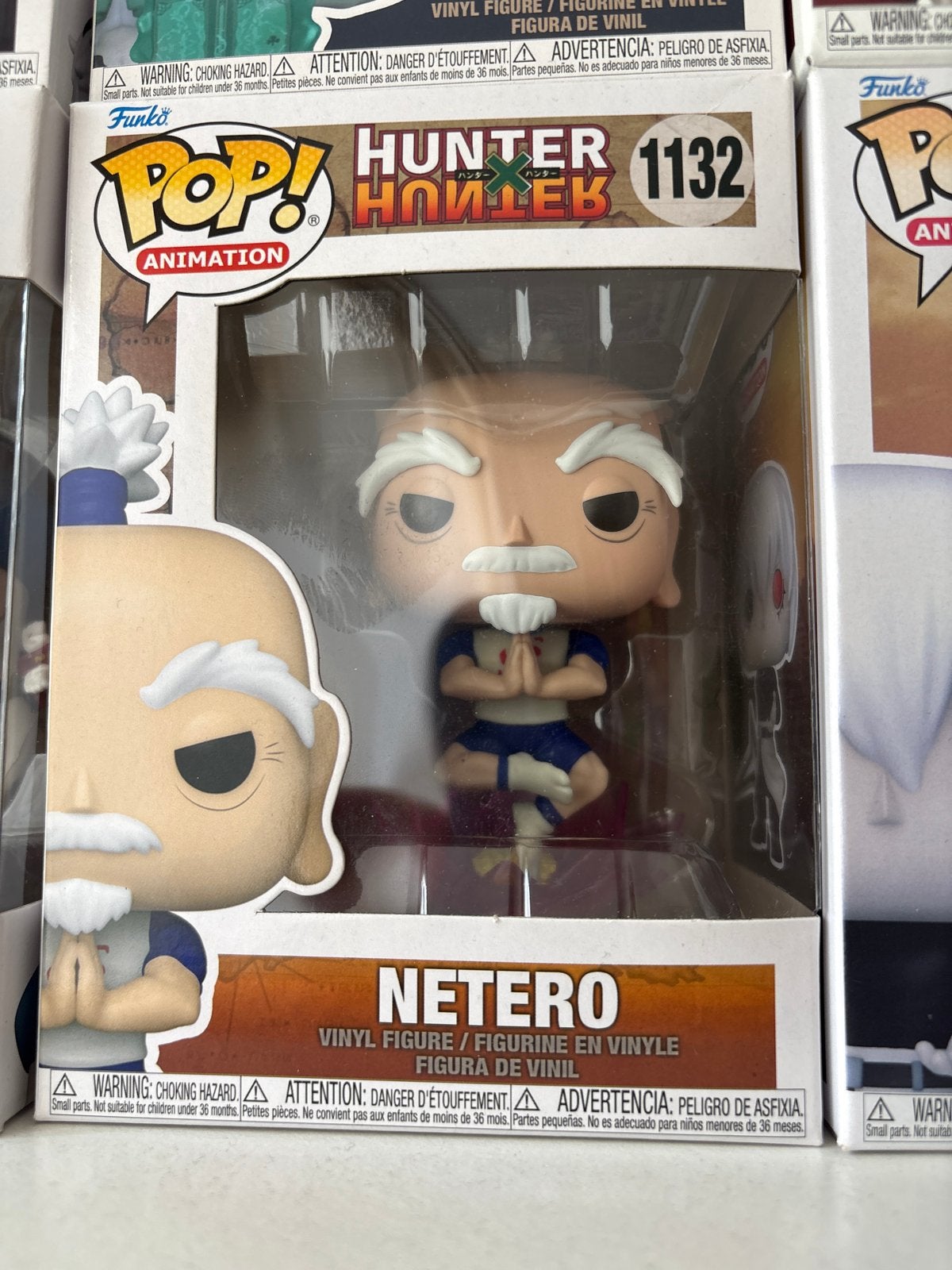 Funko Pop! Hunter x Hunter Netero #1132 Vinyl Figuur, Ophalen of Verzenden, Nieuw