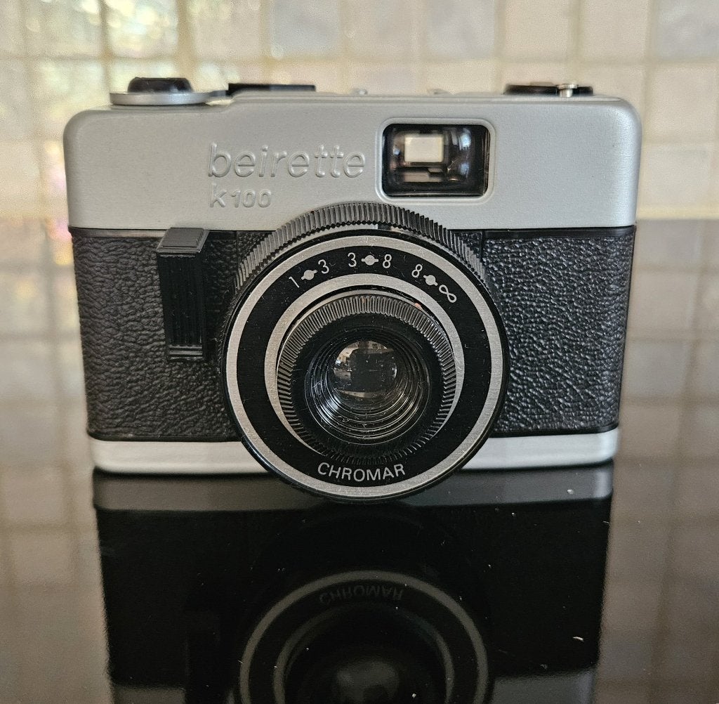 Beirette K100 Compact Camera - Vintage Analoge Fotografie, Ophalen of Verzenden, Zo goed als nieuw, Compact, Overige Merken