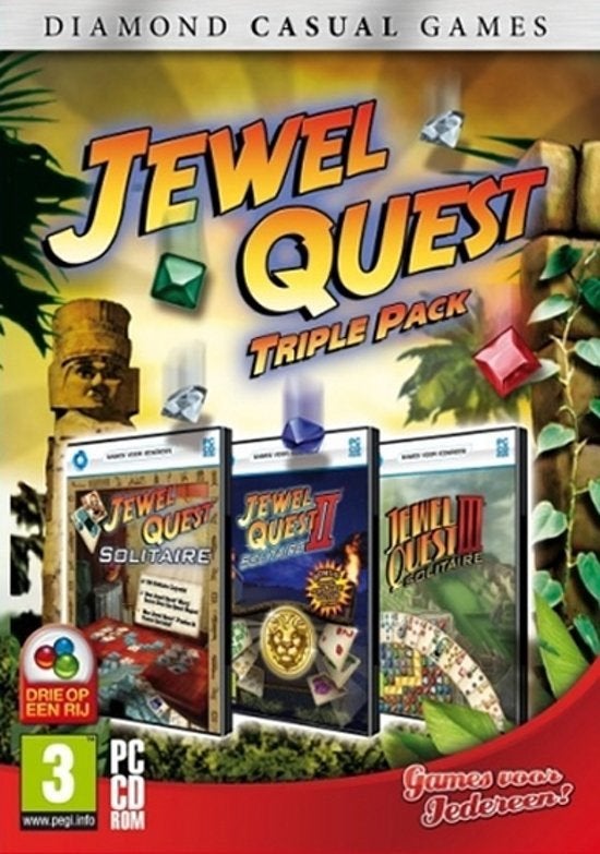 Jewel Quest Triple Pack. Nieuw in gesealde verpakking., Puzzel en Educatief, 1 speler, Eén computer, Ophalen of Verzenden