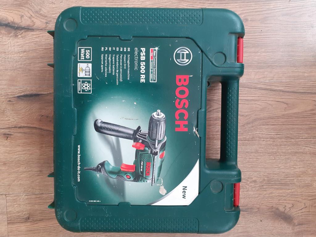 Bosch boormachine, Ophalen