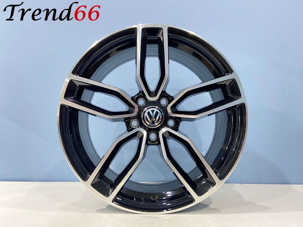 5x112 18'' RS R Velgen Audi A3 A4 Vw Golf Caddy Troc Seat FR, Niet ingevuld, 18 inch, Velg(en), Niet ingevuld