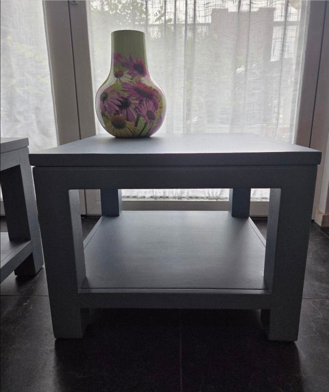 Twee teakhouten salontafels voor binnen én buiten., Ophalen