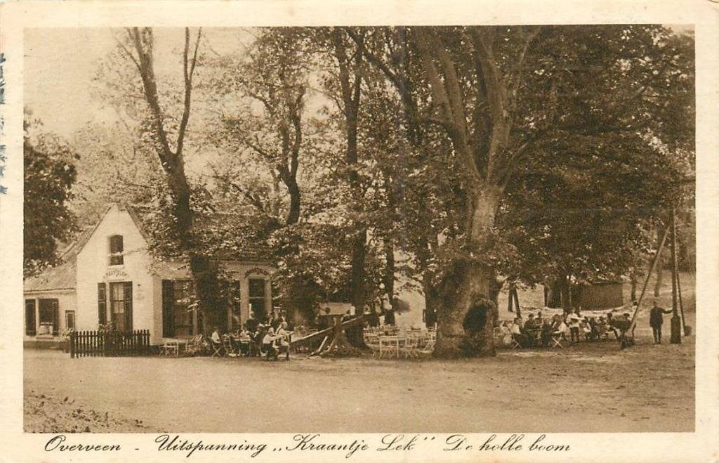 388-524-045 Overveen Uitspanning Kraantje Lek, Verzenden, Voor 1920, Noord-Holland