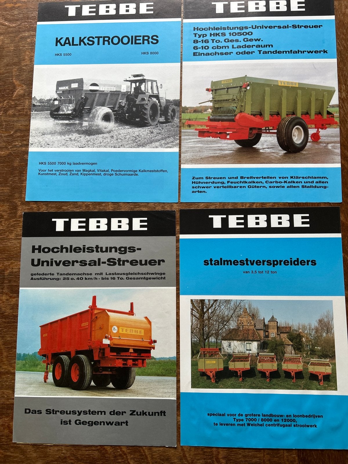 Tebbe Universele Strooiers en Mestverspreiders, Boeken, Ophalen of Verzenden, Zo goed als nieuw