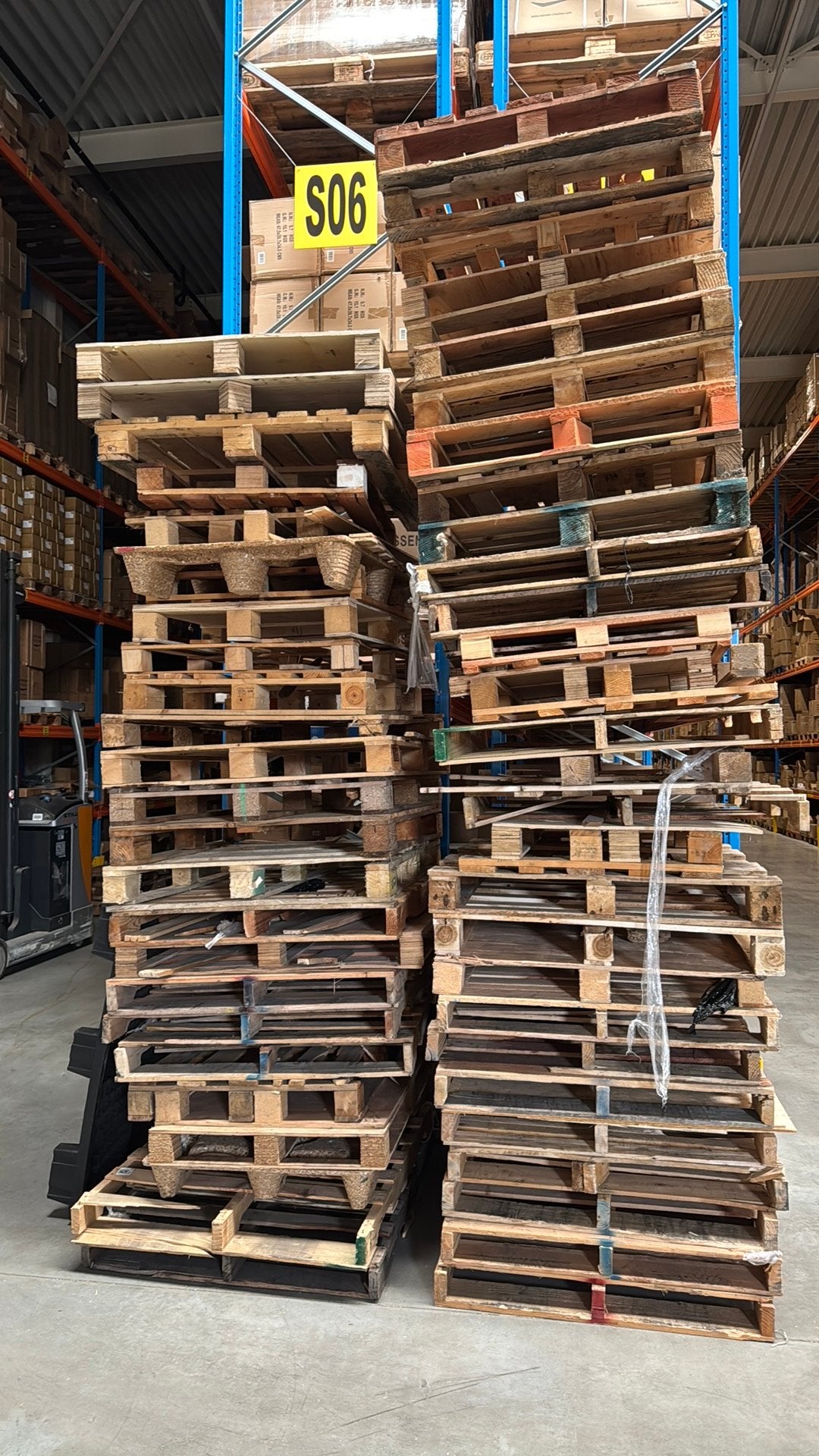Gratis pallets, Ophalen, Zo goed als nieuw, Pallet, Minder dan 200 cm