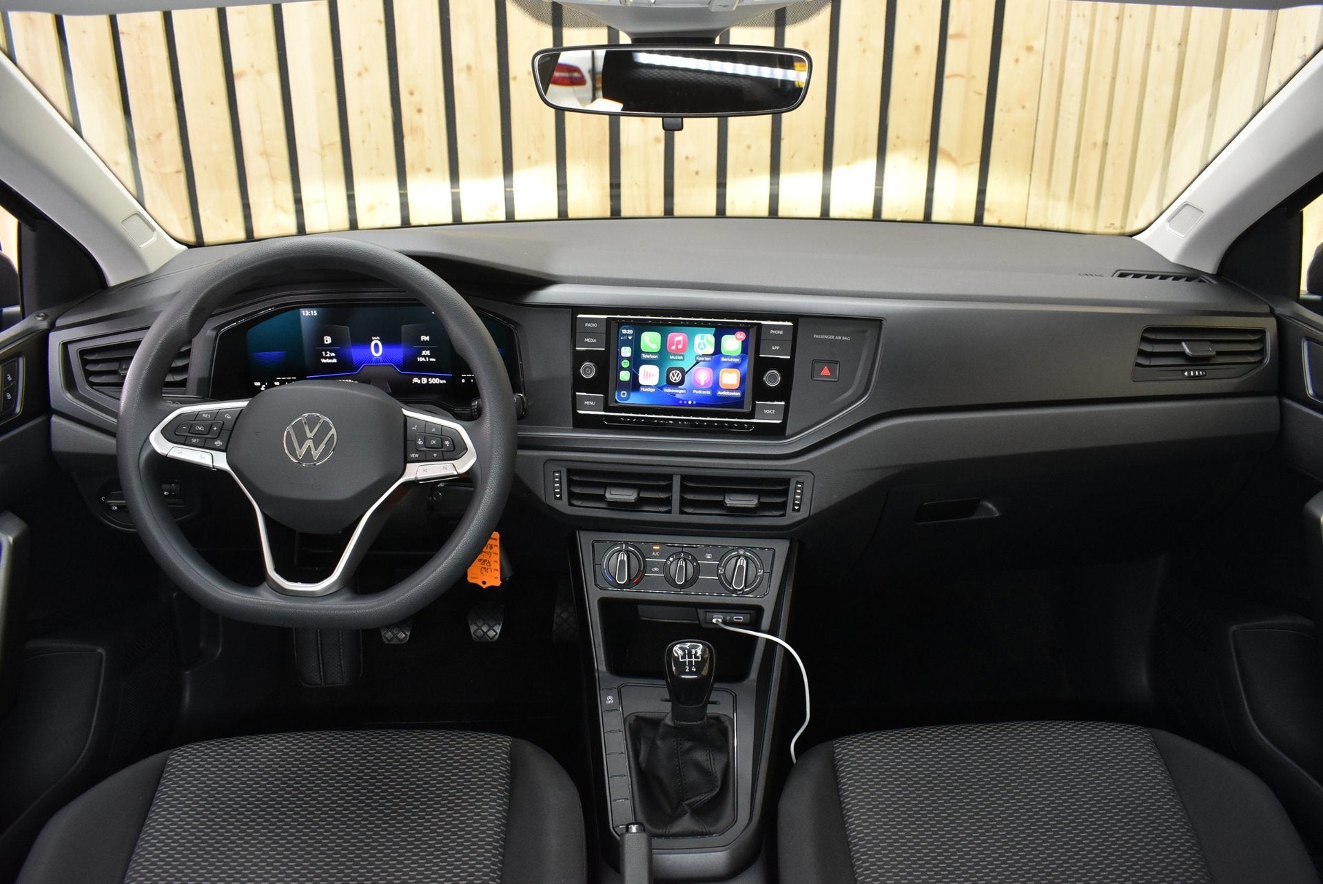 Volkswagen Polo 1.0 TSI Polo 2e eig. 97dkm Carplay Airco Cru, Auto's, Volkswagen, Voorwielaandrijving, Stof, Gebruikt, Euro 6