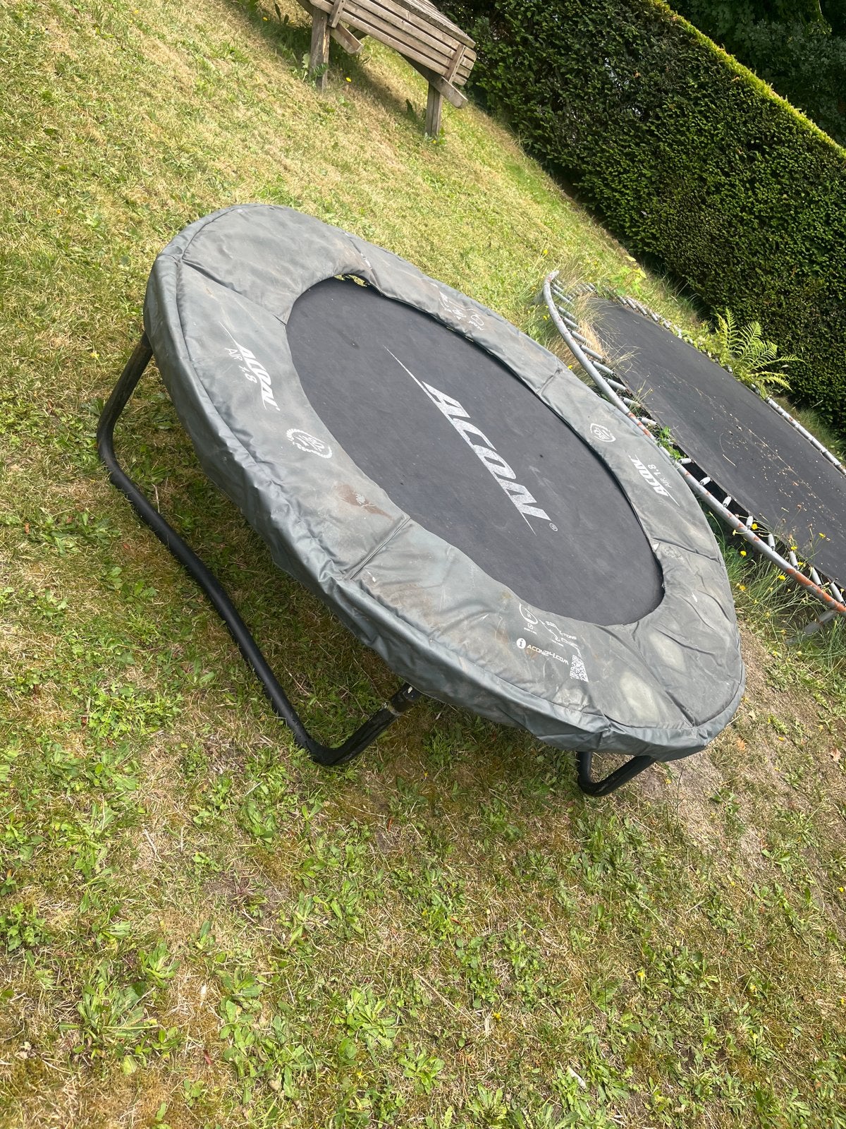 ACON Air 1.8 Trampoline - Mist 3 trekveren, Ophalen, Gebruikt