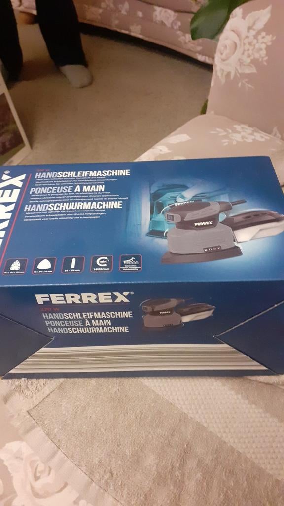 Mooie hand schuurmachine, Ophalen, Minder dan 600 watt, Vlakschuurmachine