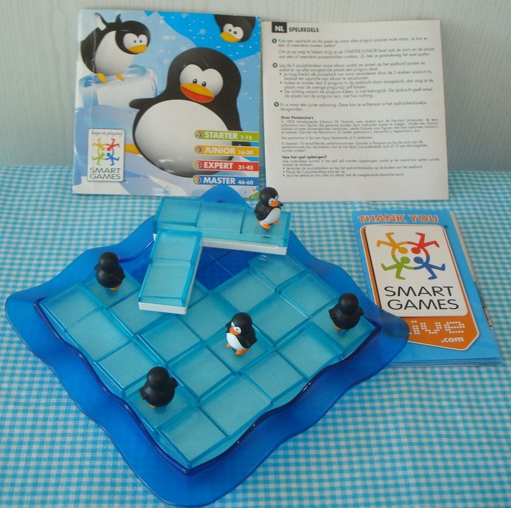 SMART GAMES - Penguins on ice vanaf 6 jaar, Ophalen, Gebruikt, Ontdekken