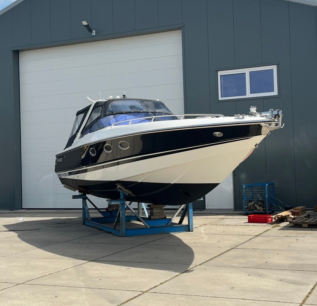 Sunseeker  tomahawk 37. 1990, Watersport en Boten, Gebruikt, Diesel, Biminitop, Ophalen of Verzenden