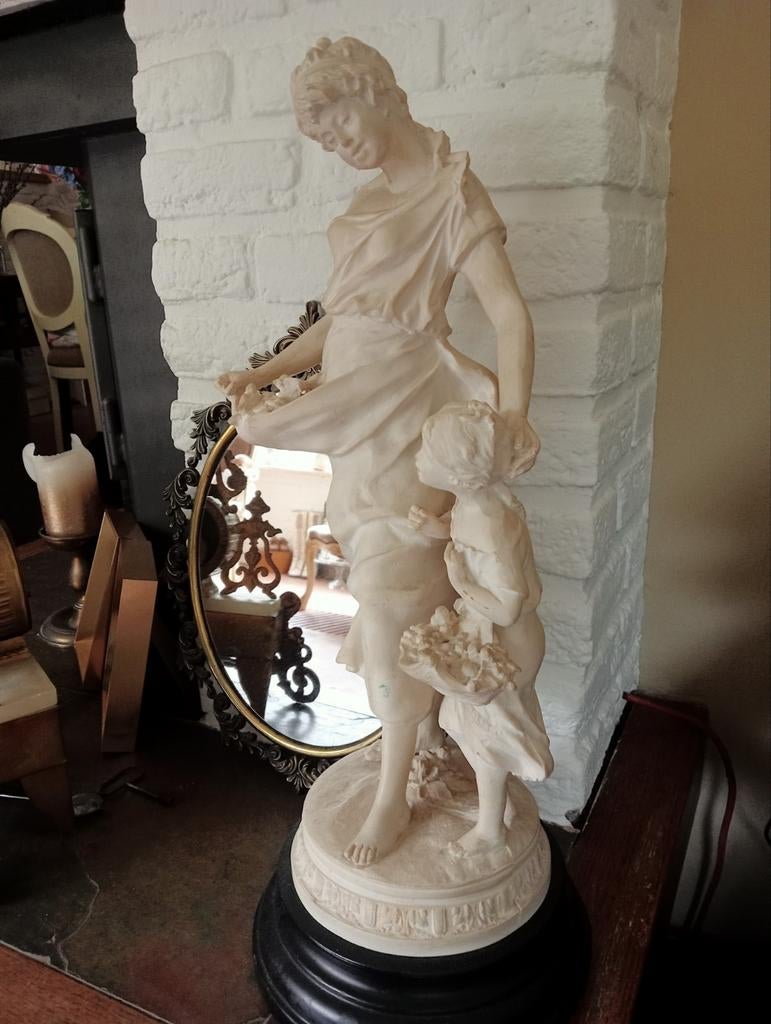 Mooi brocante beeld, Antiek en Kunst, Curiosa en Brocante, Ophalen of Verzenden
