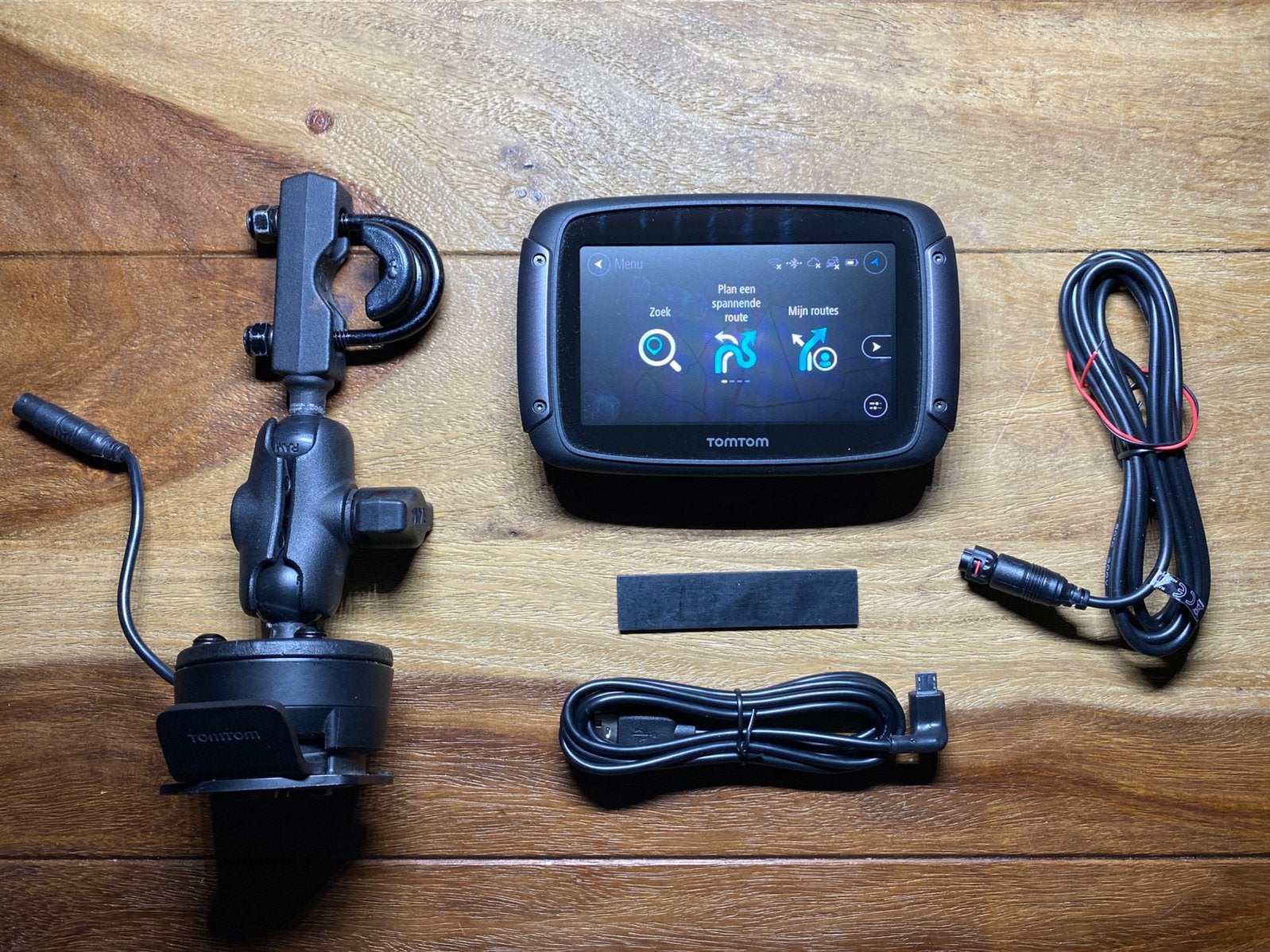 TomTom Rider 550 Compleet - om zo te monteren, Motoren, Ophalen of Verzenden, Gebruikt