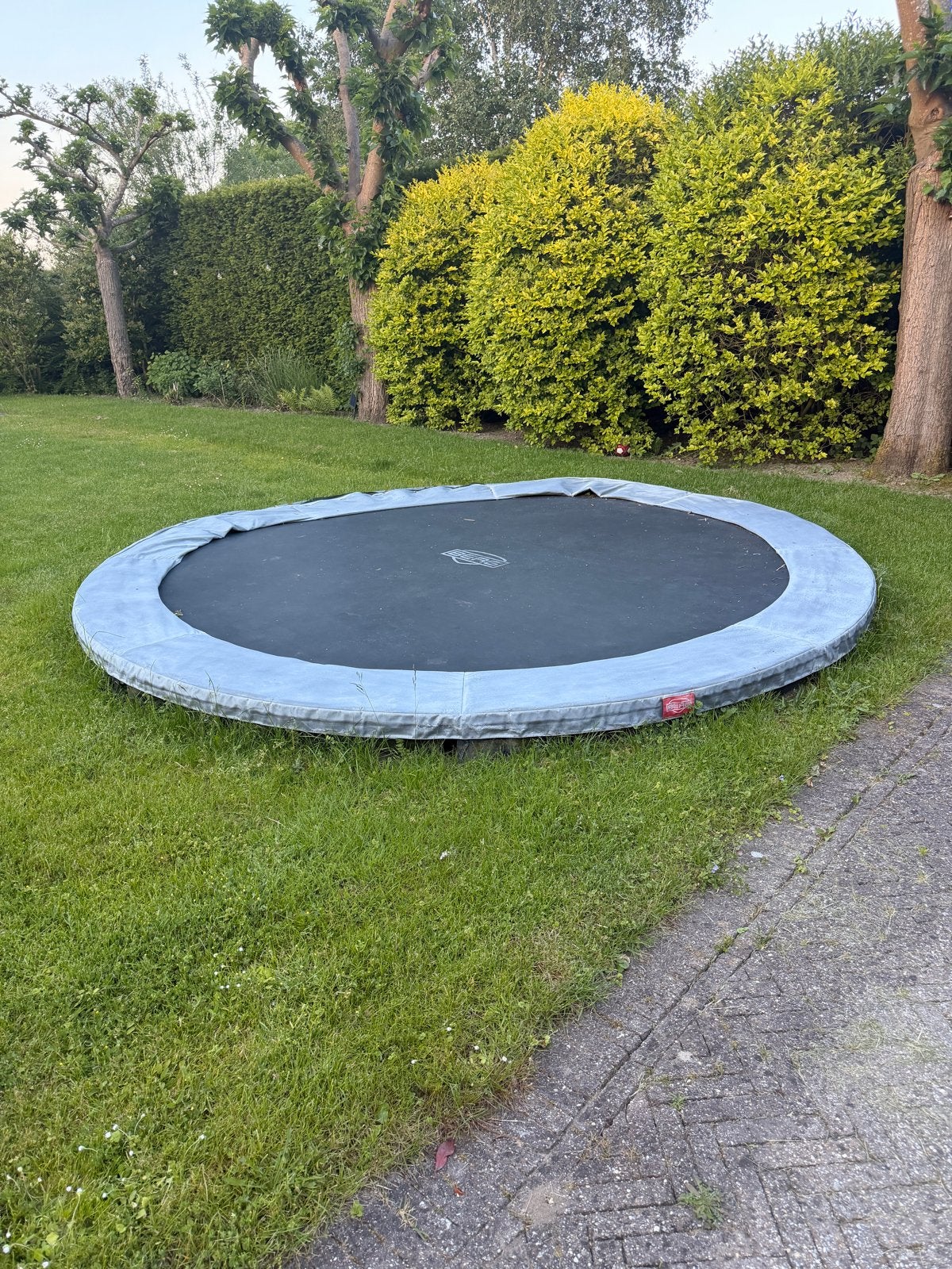 BERG Favorit InGround Trampoline - diameter 380, Ophalen, Gebruikt