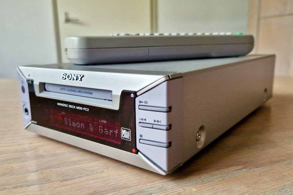 Sony MiniDisc Deck MDS-PC2, Ophalen of Verzenden, Minidisc-speler